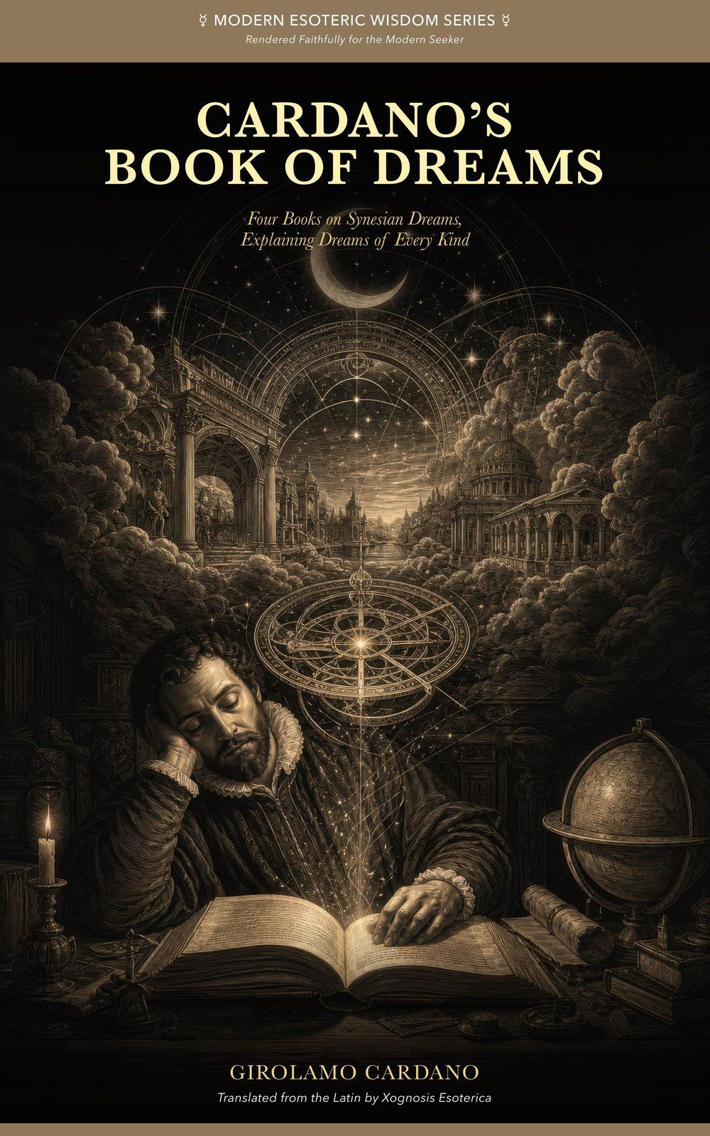 Front cover of Cardano's Book of Dreams by Girolamo Cardano, Xognosis Press edition