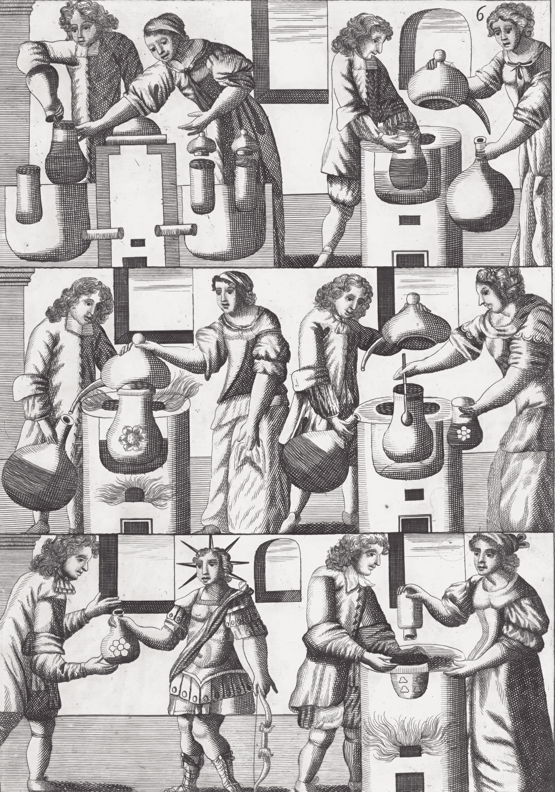 Mutus Liber - Plate 6