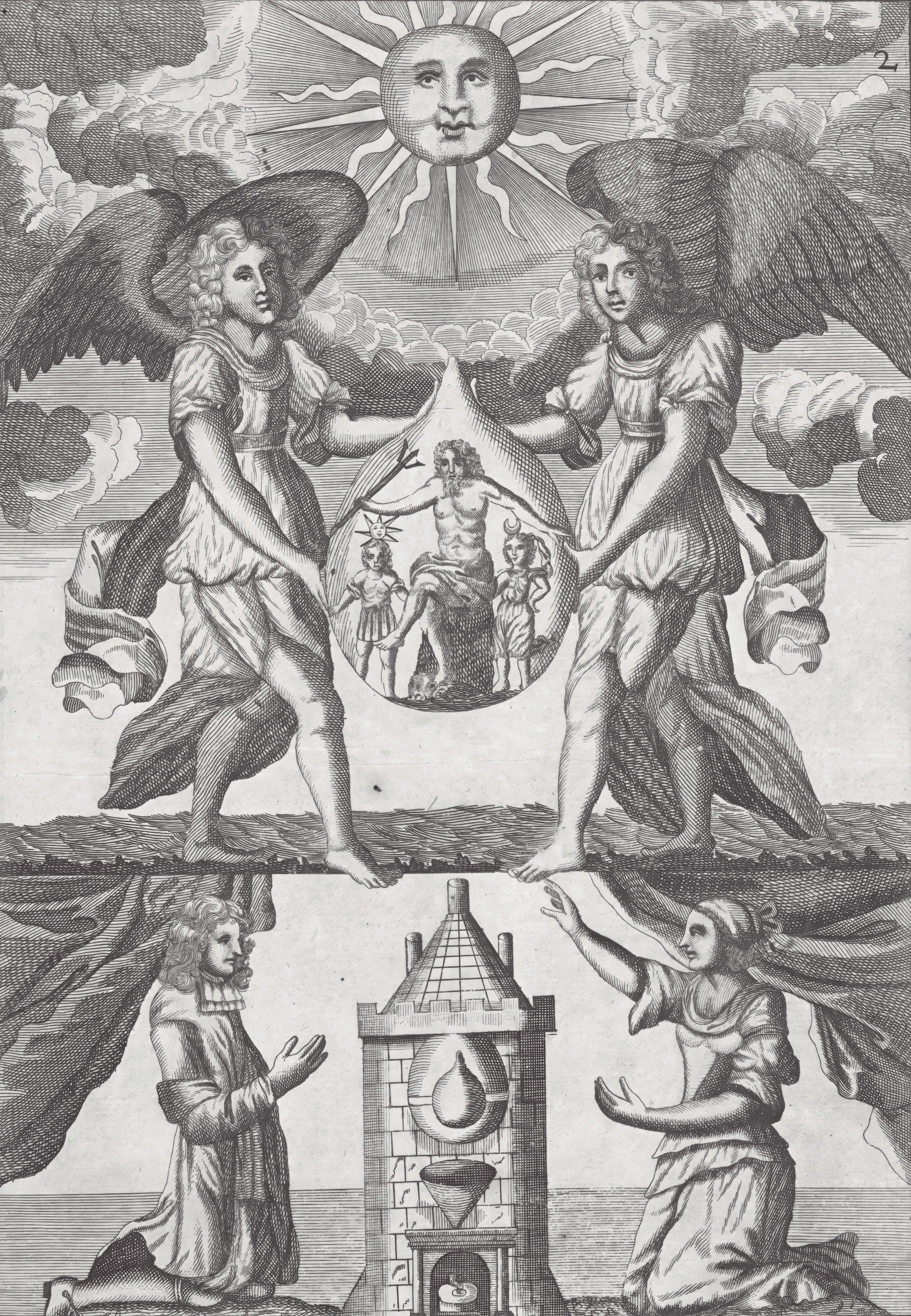 Mutus Liber - Plate 2