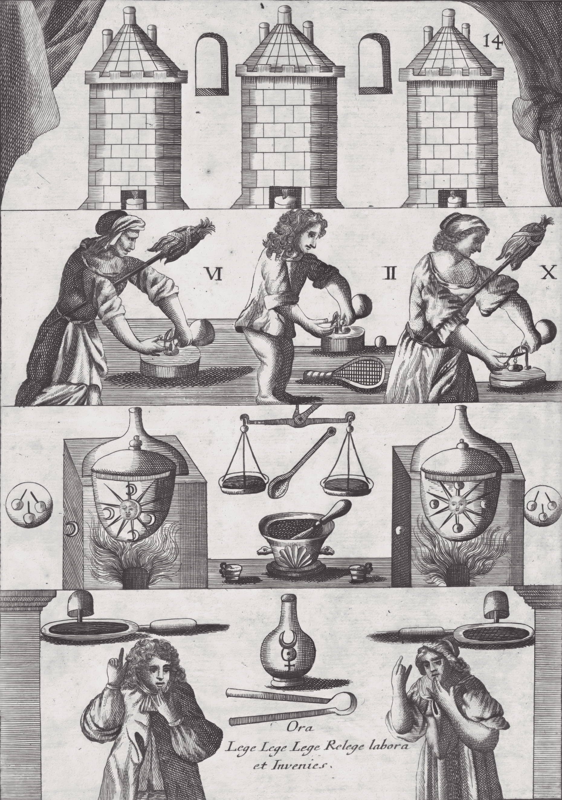 Mutus Liber - Plate 14